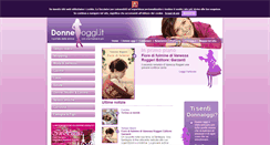 Desktop Screenshot of donneoggi.it