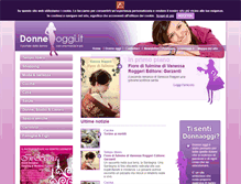 Tablet Screenshot of donneoggi.it